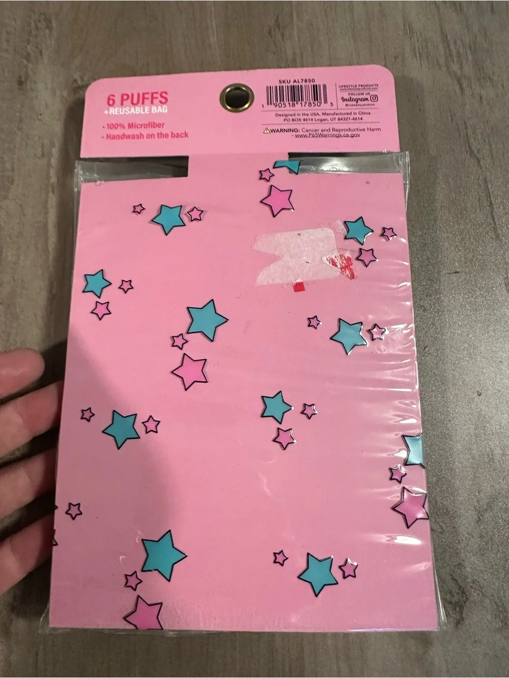 PYT‎ Blush and Powder Puff Set New